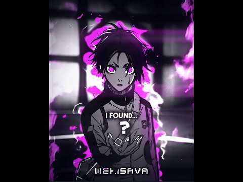 The one who found the Monster ☠️🥶 // Blue Lock - Manga Edit