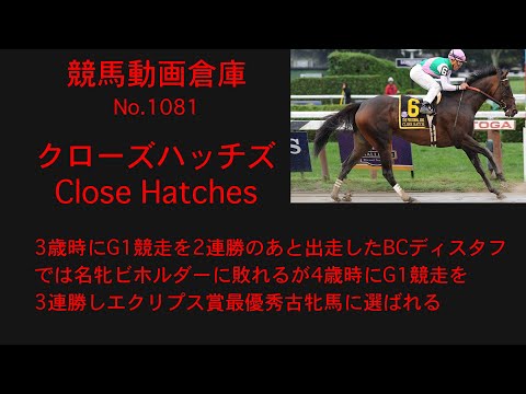 【競馬】クローズハッチズ　Close Hatches【No1081】