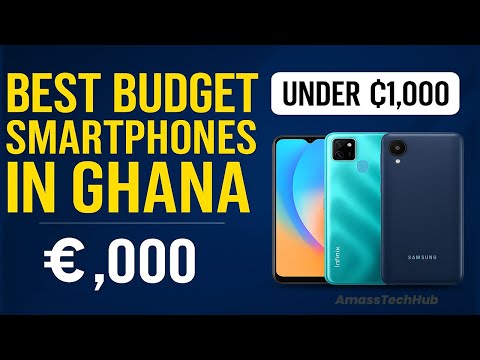 Top 5 Budget Smartphones in Ghana Under ₵1,000 (2025) | Best Affordable Phones for Students