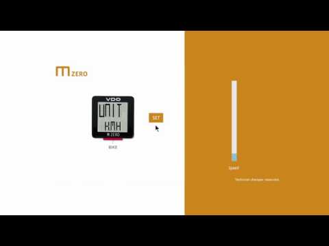 VDO CycleParts // Tutorials // M ZERO (EN)
