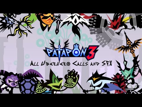Patapon 3 - All Uberhero Calls & SFX