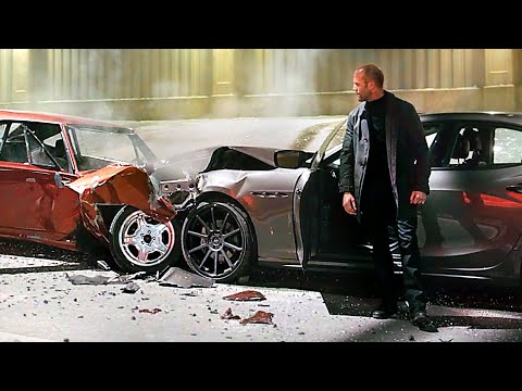 Jason Statham destroys Vin Diesel's car | Fast & Furious 7 | CLIP