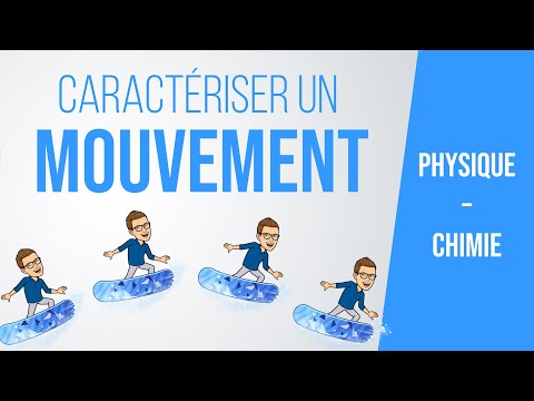 Describe a MOVEMENT | Physics-Chemistry (middle school, high school)