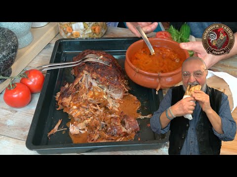 Χοιρινός λαιμός στη Λαδόκολλα 