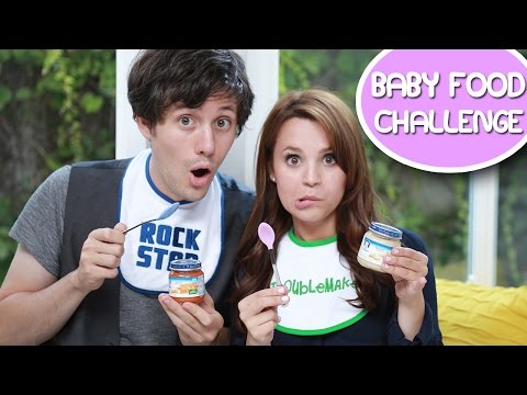 BABY FOOD CHALLENGE! ft Kurt Hugo Schneider