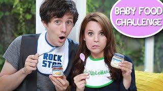 BABY FOOD CHALLENGE! ft Kurt Hugo Schneider