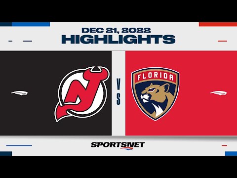 NHL Highlights | Devils vs. Panthers - December 21, 2022