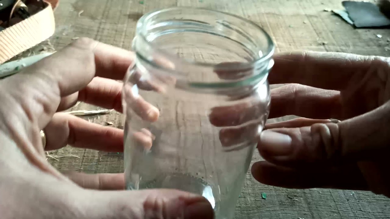 Watch video how to put a string handle on a jar Now how to put a string handle on a jar