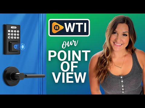 Tinewa Black Smart Door Lock - WTI product video review