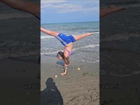 Danza Vs Ginnastica Artistica 🤣 #competizione #gara #divertimento #cugine