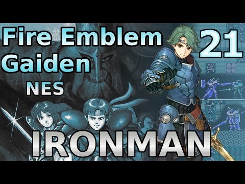 Fire Emblem Gaiden BLIND IRONMAN Lets Play  - #21 - Down with Dozer! Hit 'em with Alm our might!