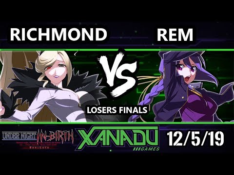 F@X 331 UNIST - Richmond (Hilda) Vs. Rem (Eltnum) Under Night In-Birth Losers Finals