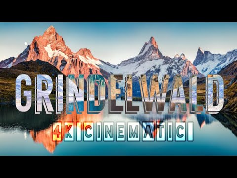 Grindelwald ||  Switzerland grindelwald  Cinematic shots ||  4K 60fps HDR Walking Tour 2023
