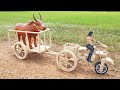 Top DIY Mini Tractor From Clay And Wood Creative Mini Projects