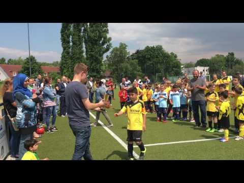 21.Jugend-Pfingstturnier 2017 – F-Junioren Siegerehrung