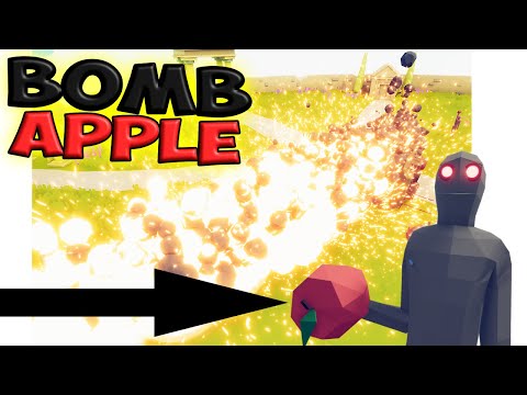 Art is an Explosion! Bomb Apple🍎 vs Every Faction - TABS Unit Creator Update Mod Gameplay