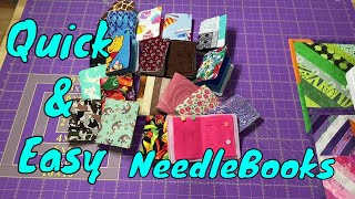Quick and Easy Needle Book - Easy Beginner Sewing Project
