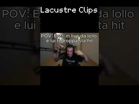 LOLLO DROPPA UNA HIT🔥😂|Lacustre Clips| #twitch #live #clips #lollolacustre #funny #shorts