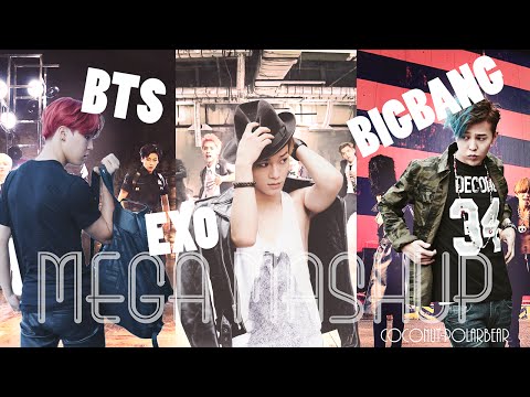 EXO x BIGBANG x BTS mega mashup - The K-popular kids