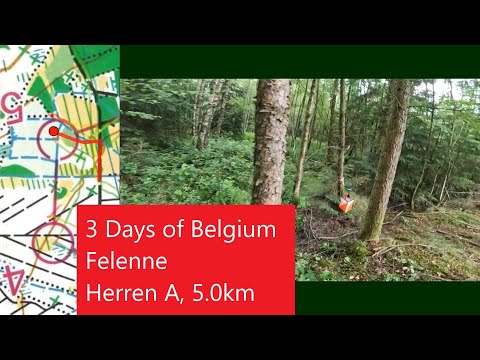 3 Days of Belgium | Felenne Sud | Headcam Orienteering