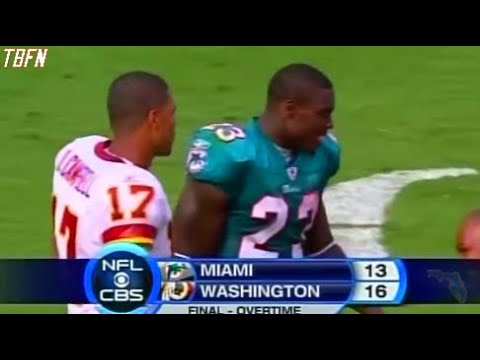 2007 Season Week 1 - Miami Dolphins V.S. Washington Redskins Highlights!!!