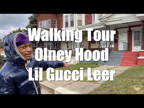 Walking Hood Tour Lil Gucci Leer | Olney Neighborhood Stories RAW & UNCUT Philadelphia (Uncensored)