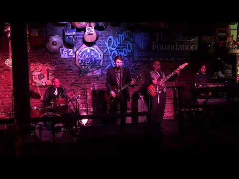 Tom Euler Band at Rum Boogie Cafe, 2018 IBC  "Blues Got My Back" Original
