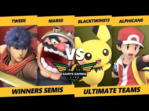 SGL 2019 SSBU - Tweek & Marss Vs. Blacktwins13 & Alphicans - Smash Ultimate Tournament Winners Semis