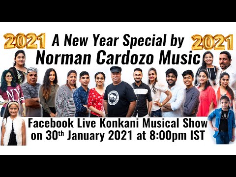 Promo | New Year Special by Norman Cardozo Music on 30th January 2021 @  8.00pm IST