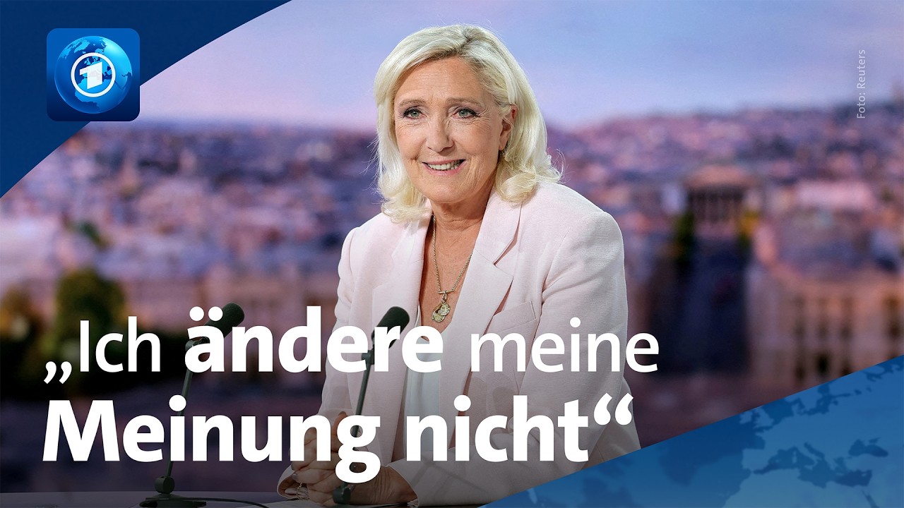 Fußfessel und Verurteilung: Marine Le Pen will Präsidentin werden