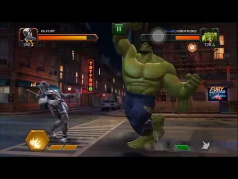 Deadpool vs Hulk - 2 Star vs 1 Star - 182 vs 128 - 3 vs 3 - Marvel Contest of Champions