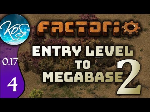 Factorio 0.17 Ep 4: THE SUFFERING IS REAL - Entry Level to Megabase 2 - Tutorial Let's Play Gameplay