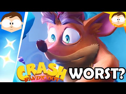 Why CRASH BANDICOOT 4 is the WORST Crash Game! ⚉ DAB Gaming
