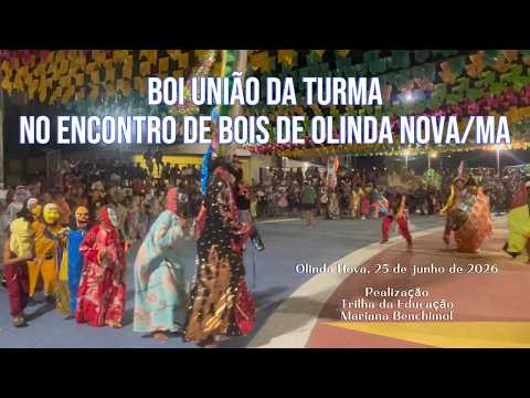 Boi União da Turma no Encontro de Bois de Olinda Nova/MA