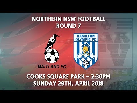 2018 NNSWF NPL Round 7 - Maitland Magpies FC v Hamilton Olympic FC