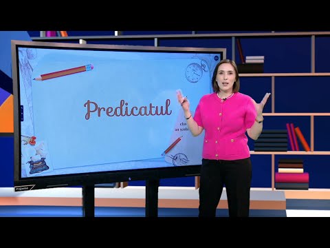 TeleŞcoala: Limba şi literatura română clasa a VIII-a– Predicatul (@TVR2)