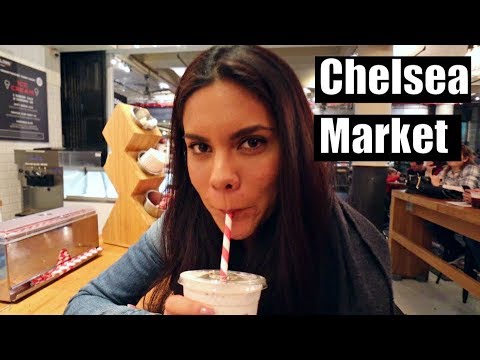 First Timers React to New York City's Chelsea Market ! (W/DivertLiving)