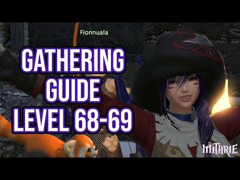 FFXIV 4.0 1155 Gathering Guide Level 68 to 69