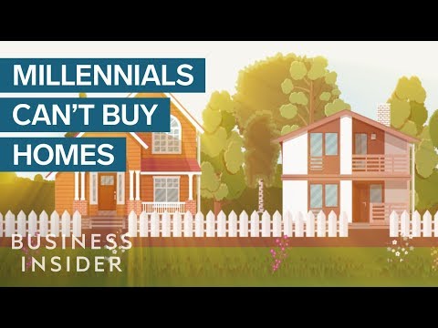 Why It's So Hard For Millennials To Buy Homes
