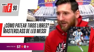 Download lagu ¿CÓMO PATEAR TIROS LIBRES DE MANERA PERFECTA? ¡MASTERCLASS DE LIONEL MESSI! mp3 Download lagu ¿CÓMO PATEAR TIROS LIBRES DE MANERA PERFECTA? ¡MASTERCLASS DE LIONEL MESSI! mp3