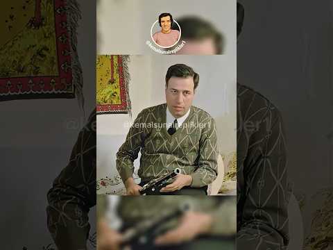 Kemal Sunal - Ankara ayazında sobalı evde bir sile babası,halılar dikkat çekiyor 90’s duvar halıları