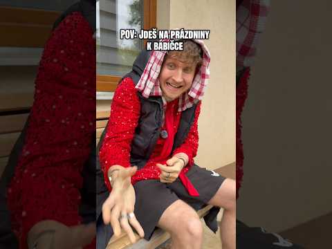 BOJÍ SE BABIČKY🤣 #funny #shorts #grandma #relatable #comedy