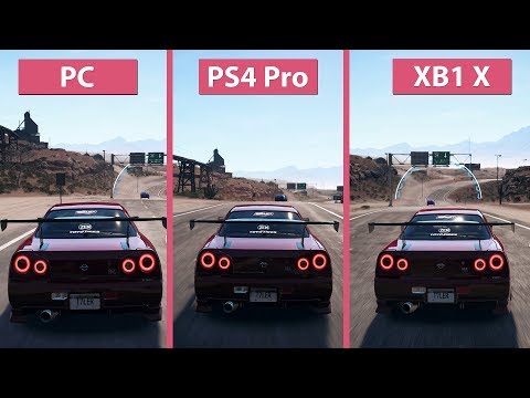 [4K] Need for Speed Payback – PC vs. PS4 Pro vs. Xbox One X Graphics Comparison