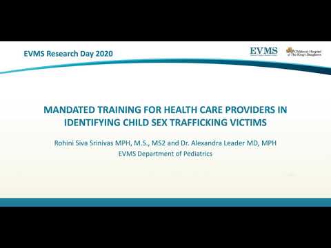 Thumbnail image of video presentation for Mandated training for health care providers in identifying child sex trafficking victims