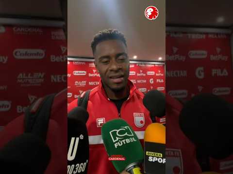Luis Palacios y su primer gol con Santa Fe: "lo venía buscando hace mucho tiempo"