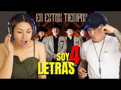 Los Alegres Del Barranco - Soy Cuatro Letras (Official Audio) [REACTION]