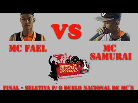 Final - MC Fael X Samurai - Seletiva #DueloDeMcsNacional 2015