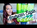 American Eagle Back To School Try On Haul Stretchy Mom Jeans Biker Shorts August 2020