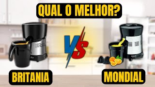 Qual o melhor ESPREMEDOR DE FRUTAS de 2025? EXTRATOR DE SUCOS BRITANIA vs MONDIAL: Qual comprar?