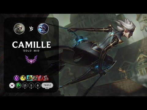 Camille Mid vs Talon - KR Master Patch 13.15